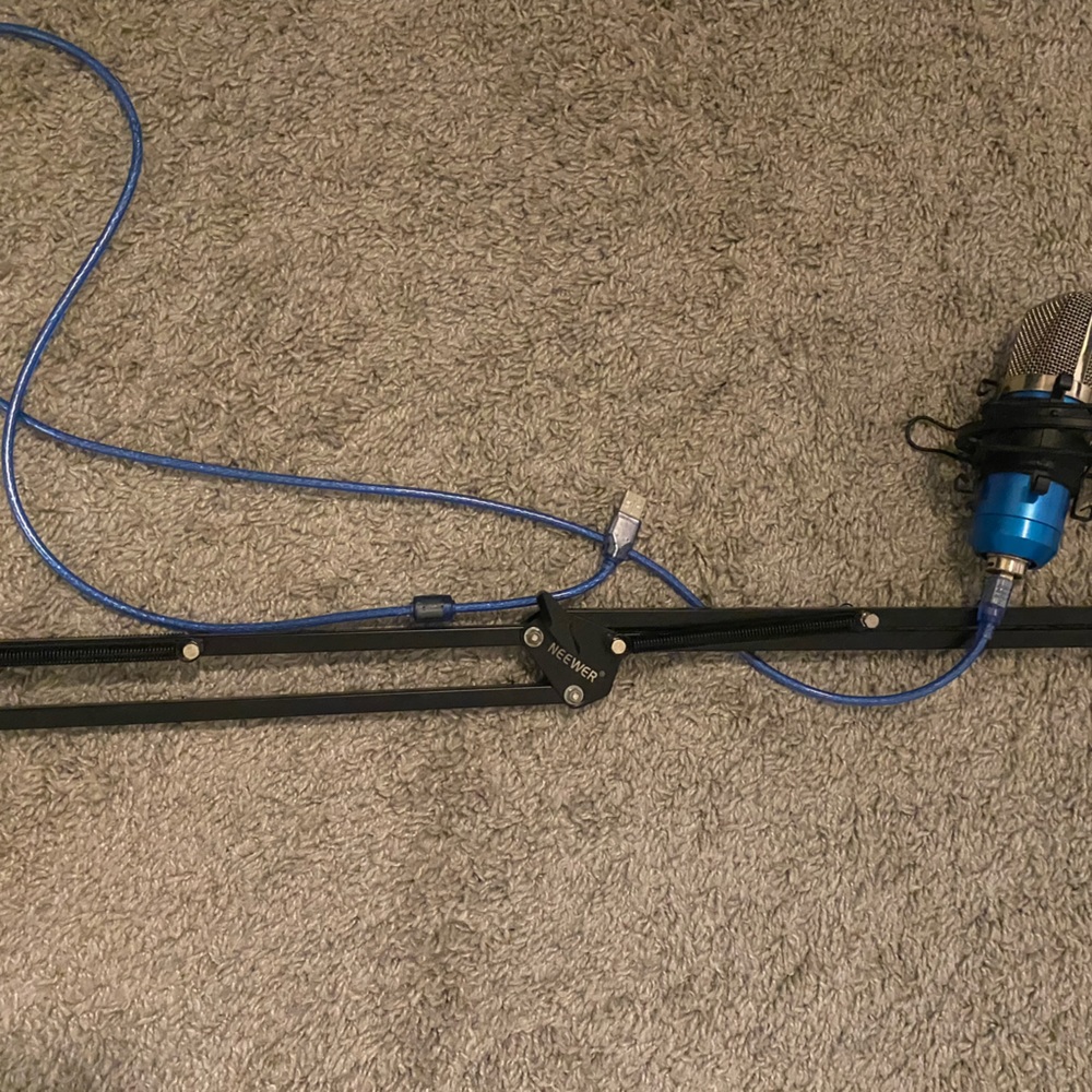 Pc Microphone with Arm Stand/Stock Mount